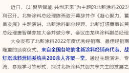 200余人齊聚一堂！這家涂料企業(yè)2023年規(guī)劃揭秘！